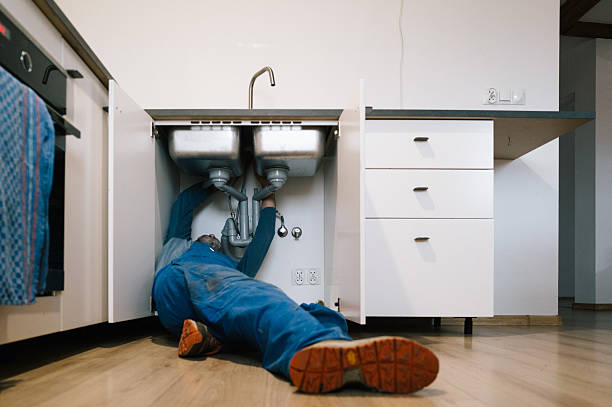 Professional Plumbing technician working in Bradford, RI